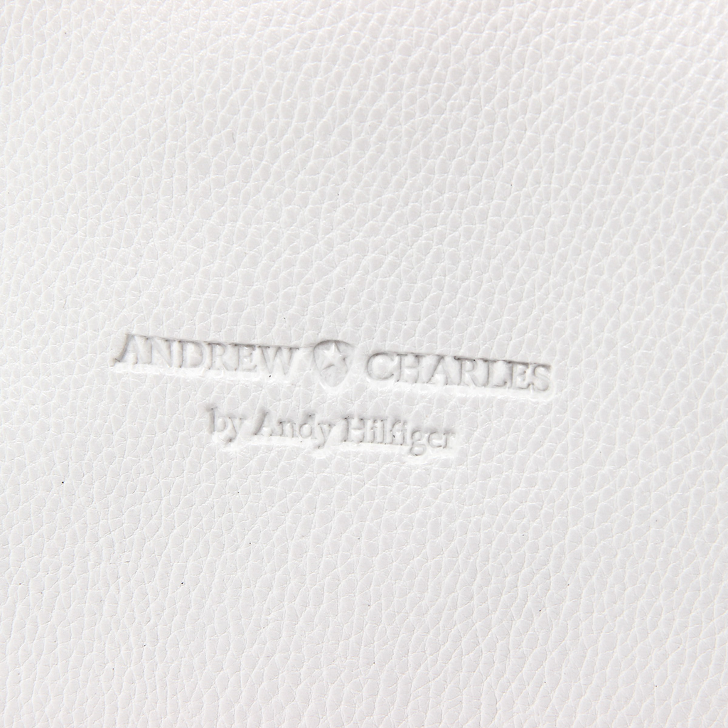Borsa a mano da donna Andrew Charles grigio chiaro SERINA