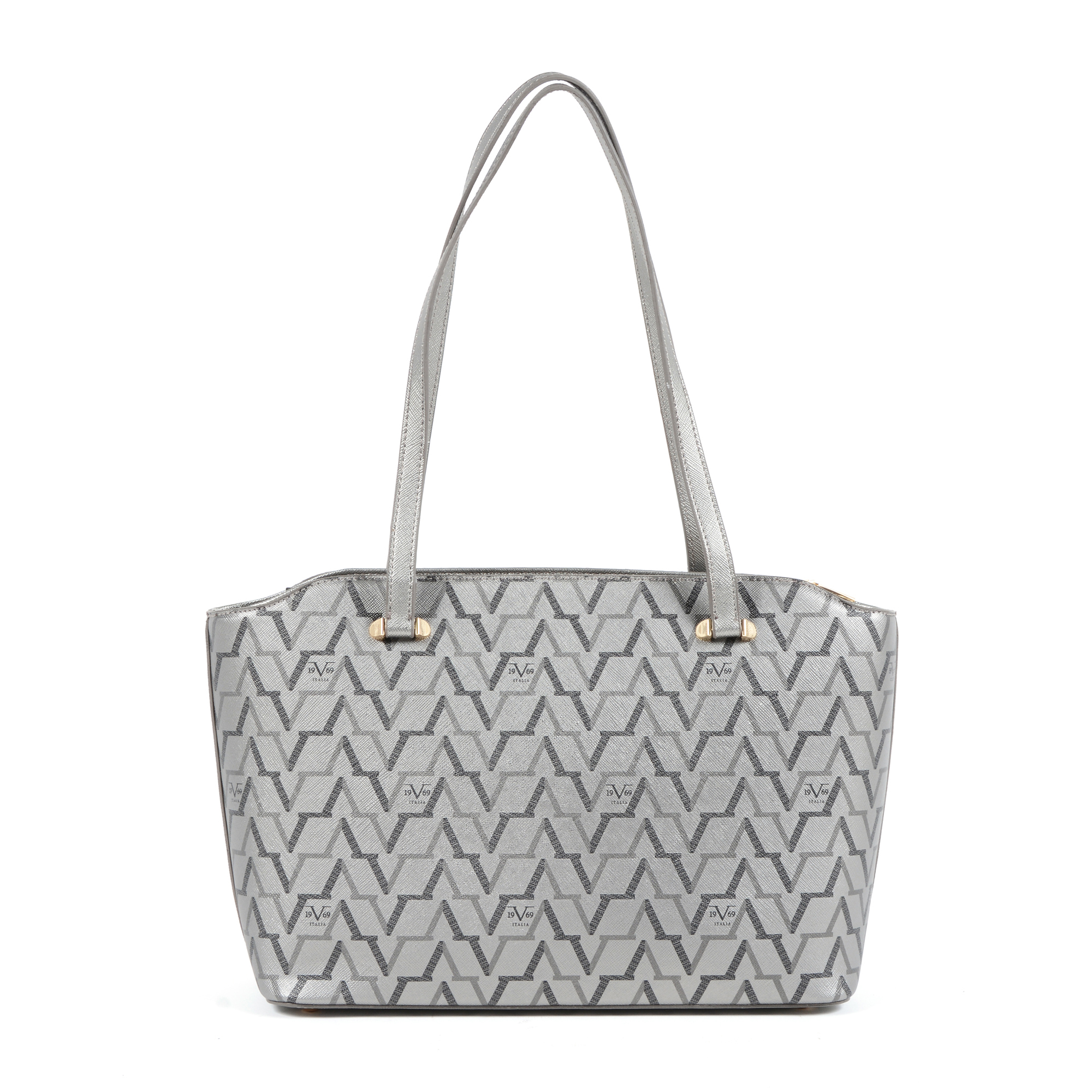 19V69 Italia Borsa da donna argento 3604 SILVER