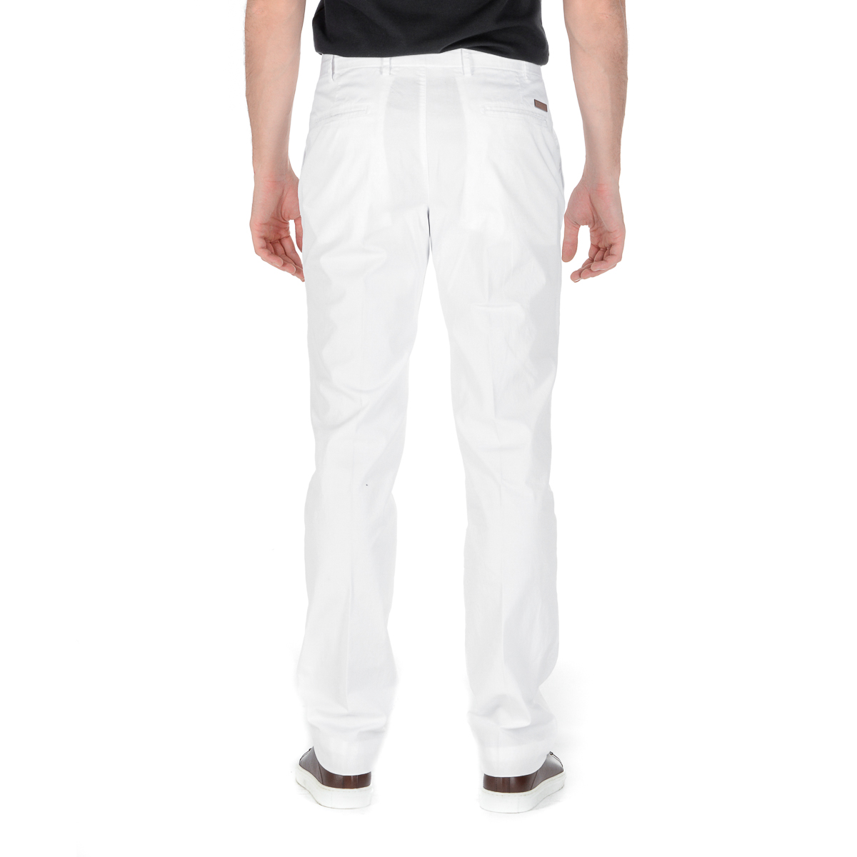 Pantaloni Armani Collezioni Uomo Bianchi