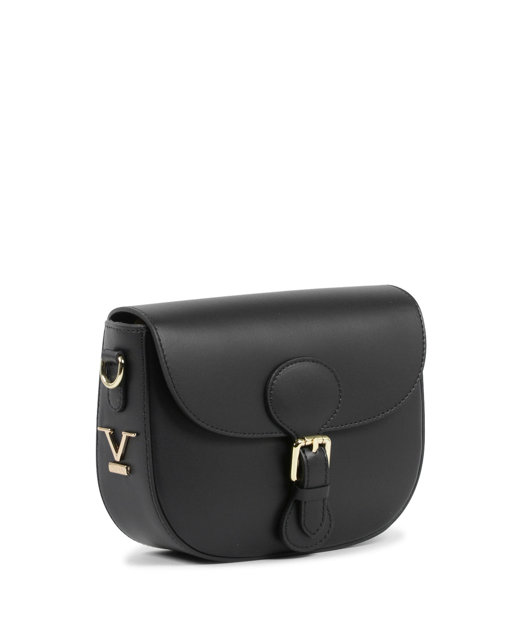 Borsa a tracolla da donna V Italia nera BL10296 52 RUGA NERO