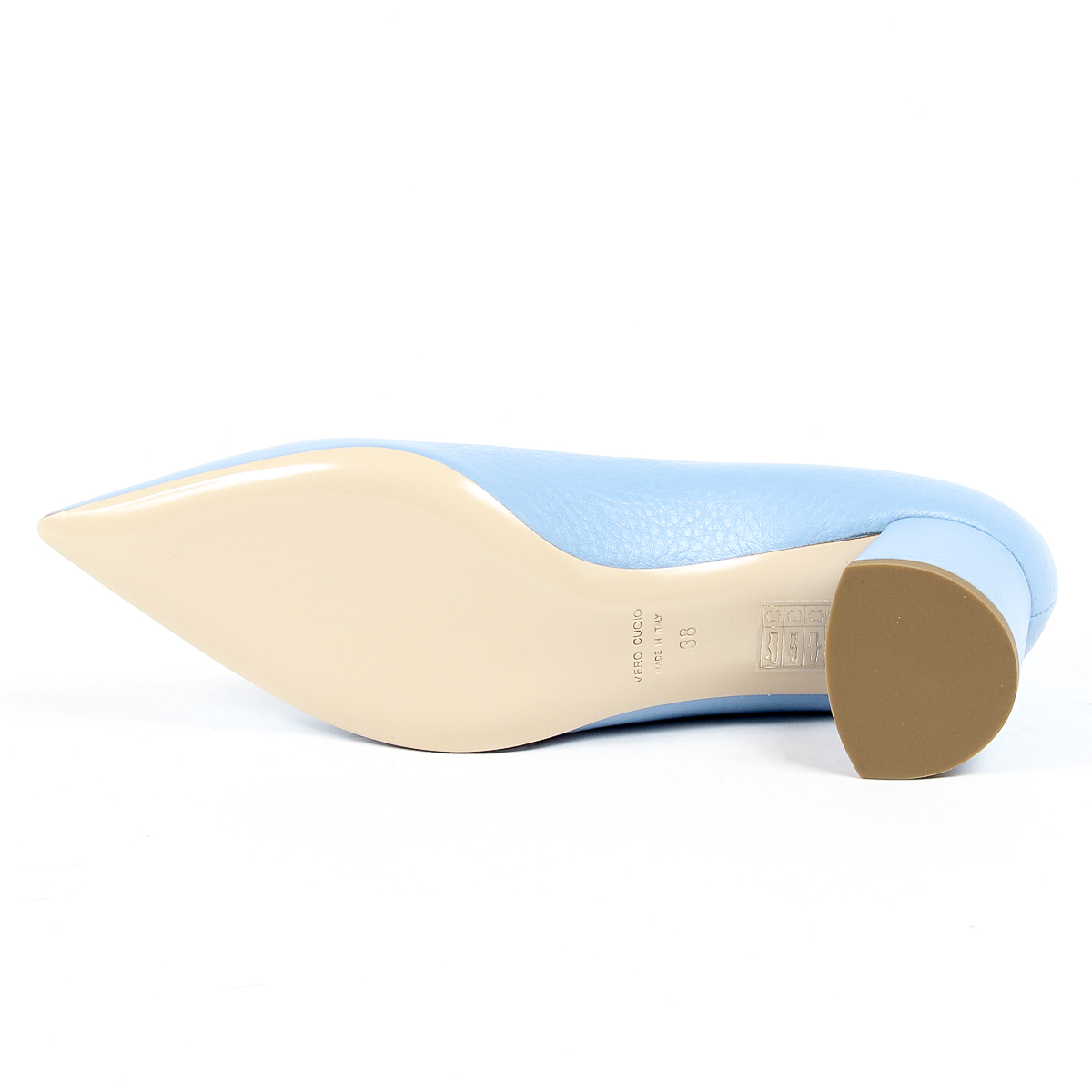 Andrew Charles Scarpe da donna con tacco azzurro EVA
