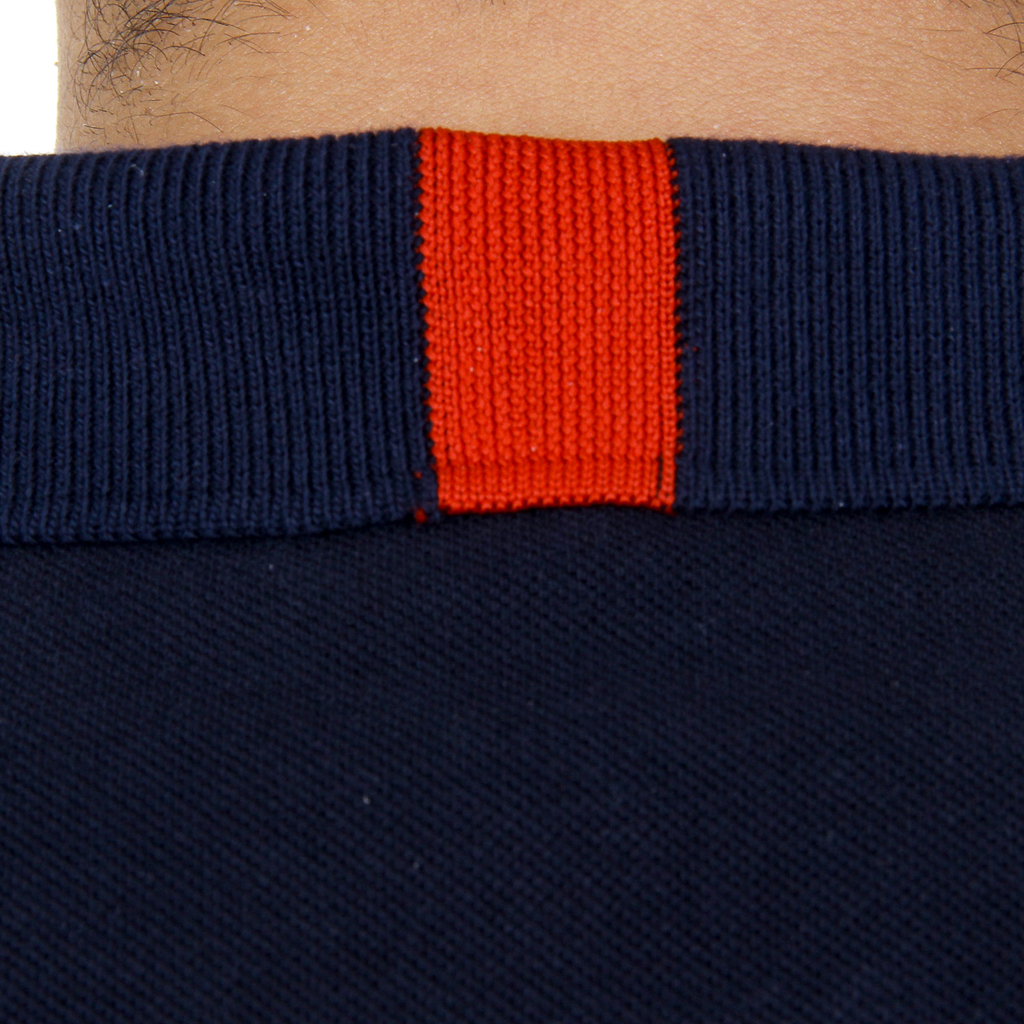 Polo da uomo a maniche corte Ufford & Suffolk Polo Club US025 BLU NAVY