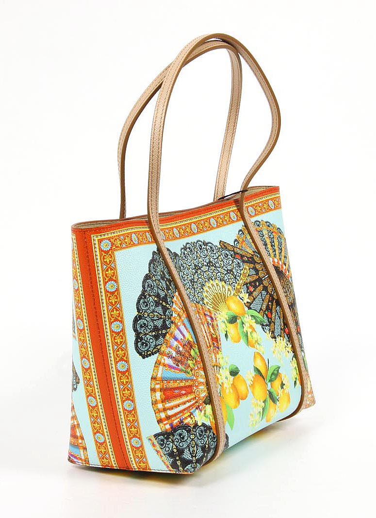 Borsa shopping Dolce & Gabbana St. Dauphine Maoliche BB6022 AP123 8R833