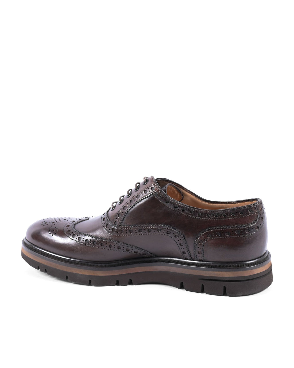 Scarpe brogue da uomo Dee Ocleppo EB129 VITELLO CACAO