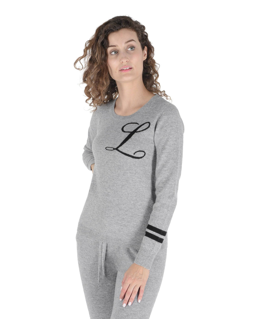Maglione girocollo Dee Ocleppo STOCKBRIDGE GREY L