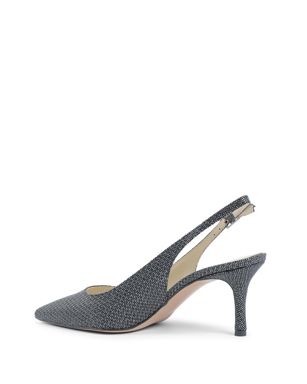 19V69 Italia Womens Slingback Pump Nero PALOMA65 CORINNE CALF NERO