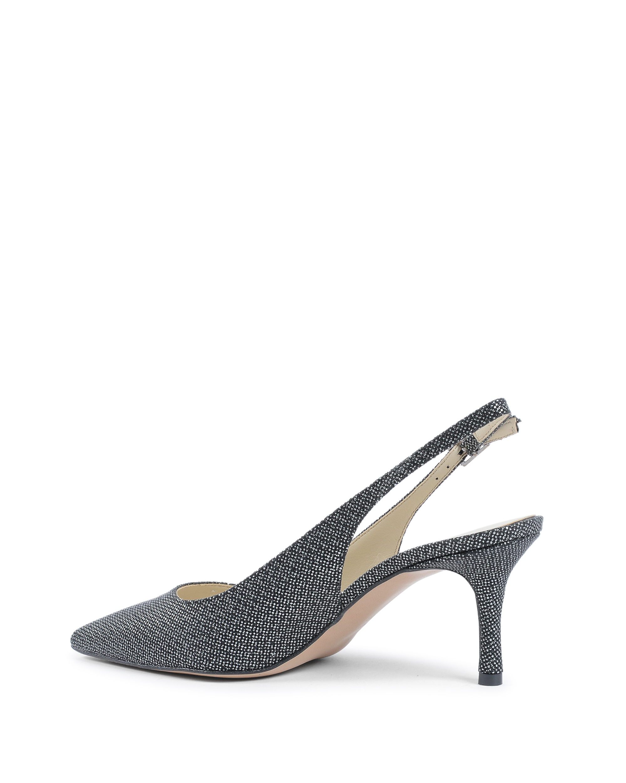 19V69 Italia Womens Slingback Pump Nero PALOMA65 CORINNE CALF NERO