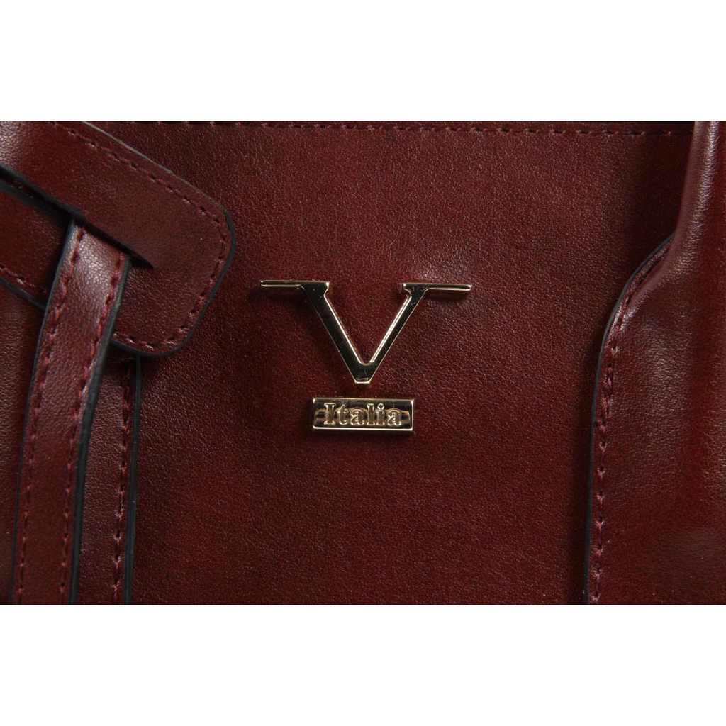 V 1969 Italia Borsa da donna VE08 CLARET RED