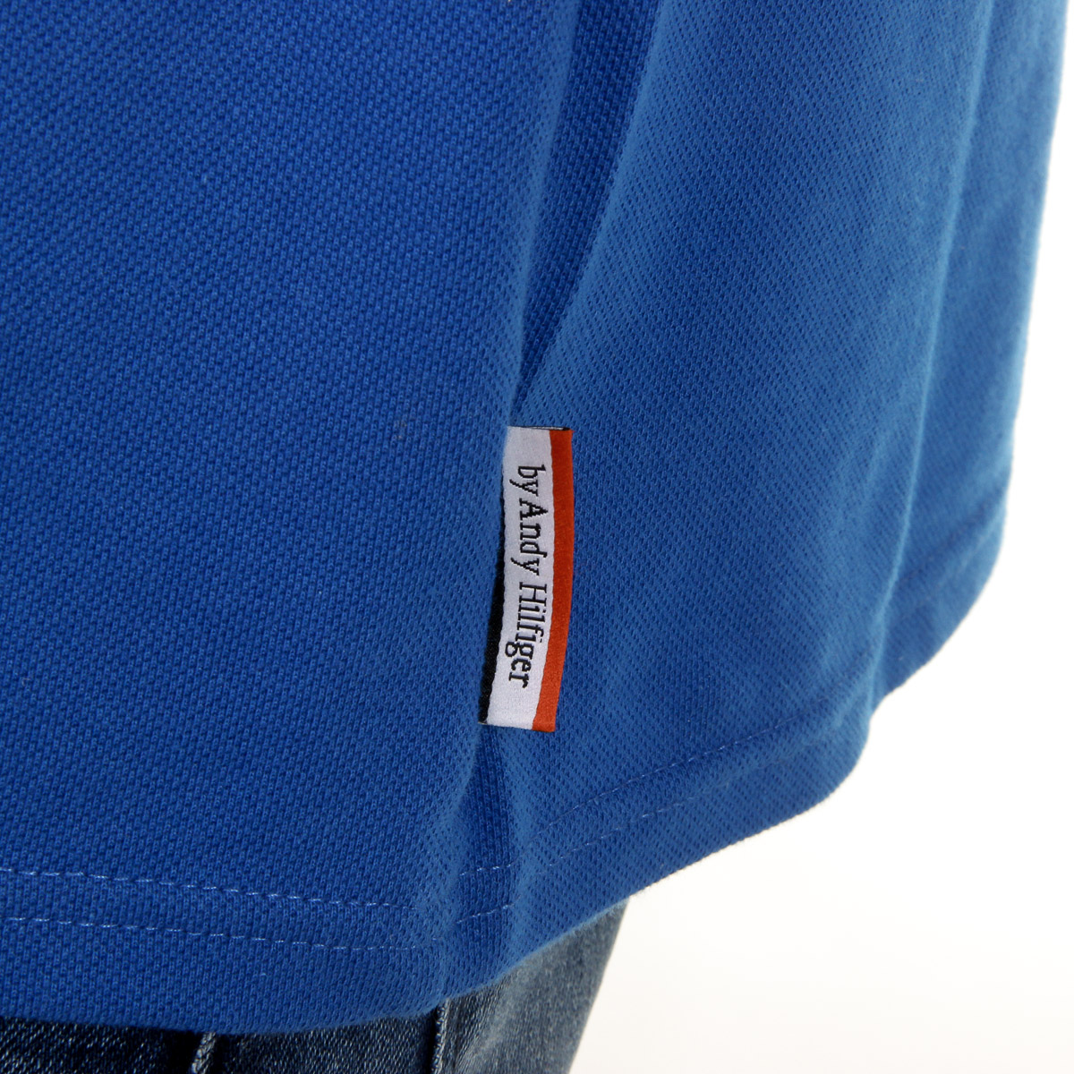 Andrew Charles Polo da uomo a maniche corte blu SEFU