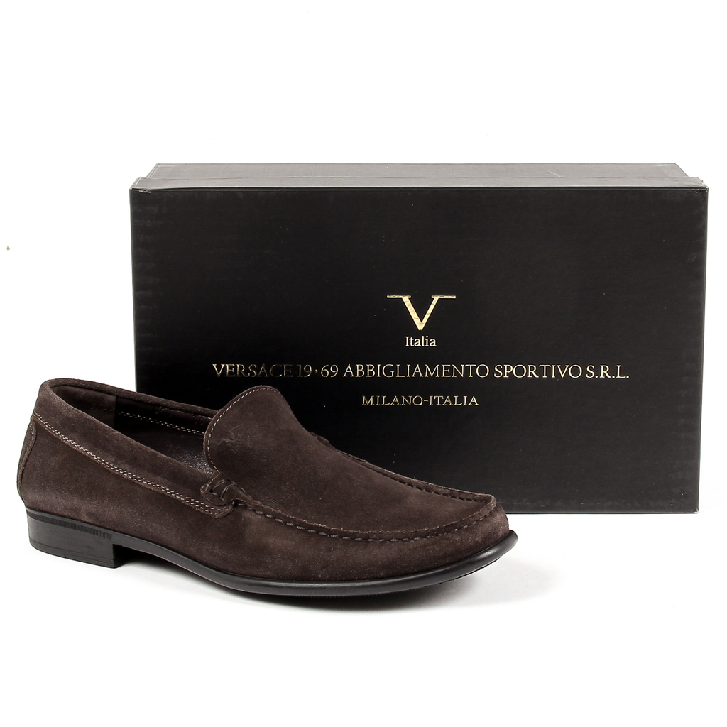 V 1969 Italia Mocassini da uomo marroni STEFAN