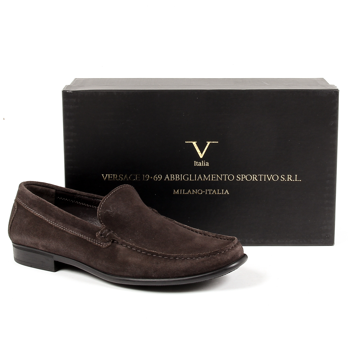 V 1969 Italia Mocassini da uomo marroni STEFAN