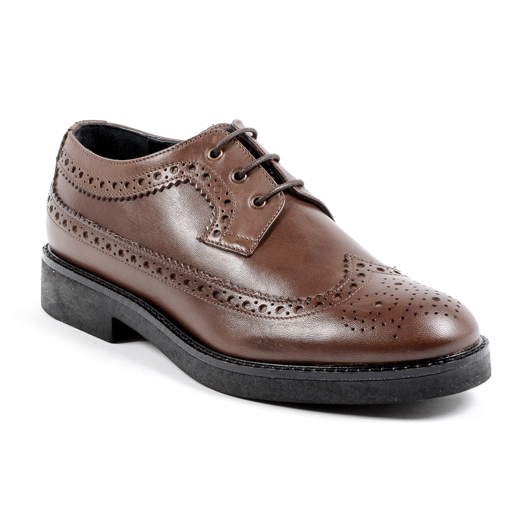 V 1969 Italia Scarpa Brogue da Donna Marrone TRENTO