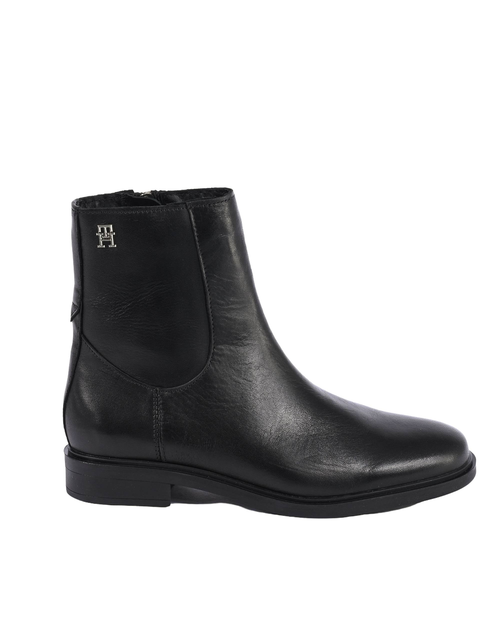 Tommy Hilfiger Stivali da donna NERO FW0FW06937BDS