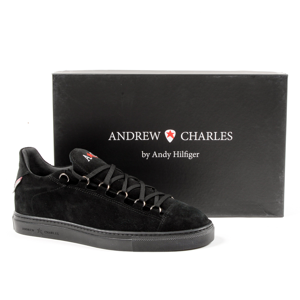 Andrew Charles Sneaker da uomo nere PRINCE