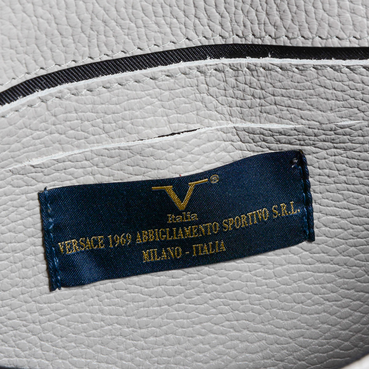 V 1969 Italia Borsa da donna Grigio chiaro ROMA