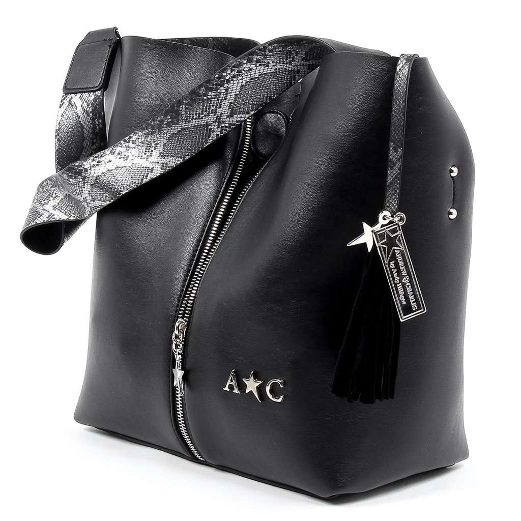Borsa a mano da donna Andrew Charles nera JANE