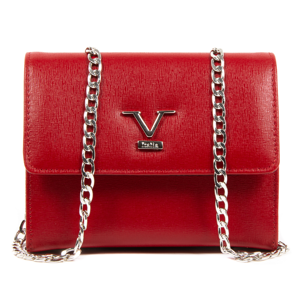 V 1969 Italia Borsa da donna rossa GENNY