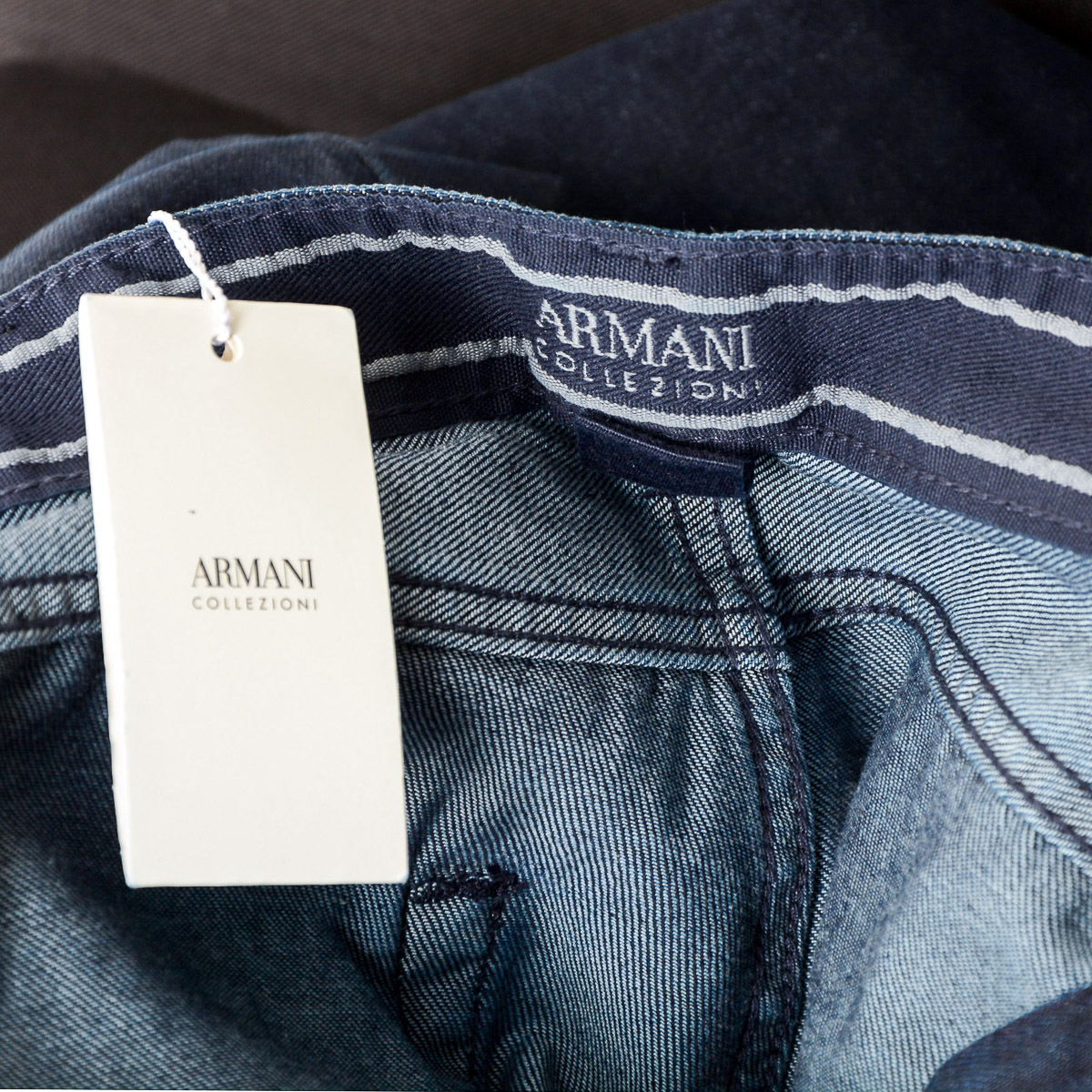 Jeans Armani Collezioni Uomo Blu Scuro