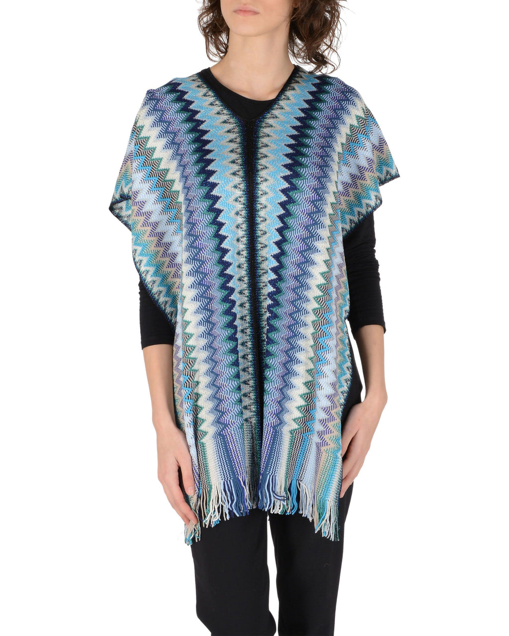 Missoni Donna Poncho Multicolore POB5VMD58020002