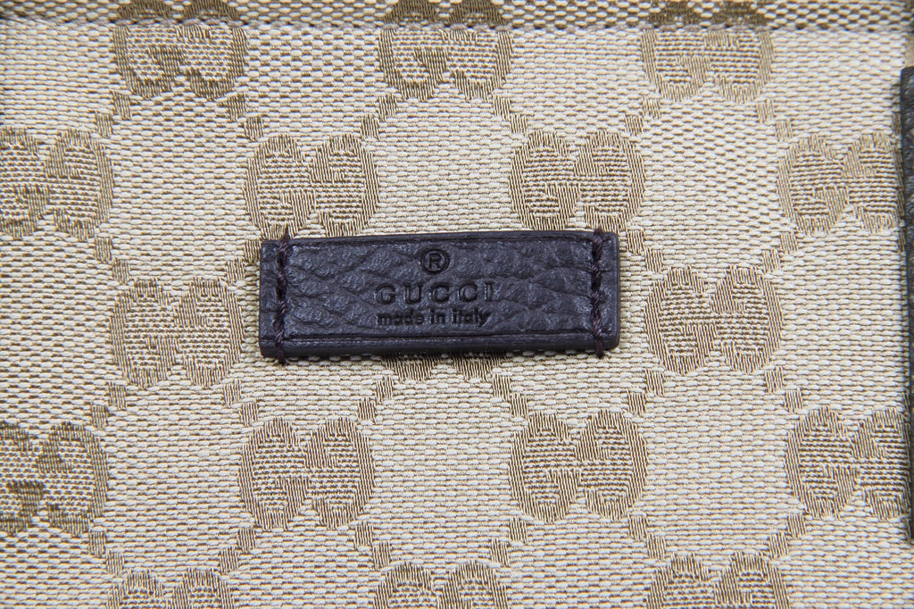 Gucci Tote borsa a mano con due manici e logo GG 374433 527066
