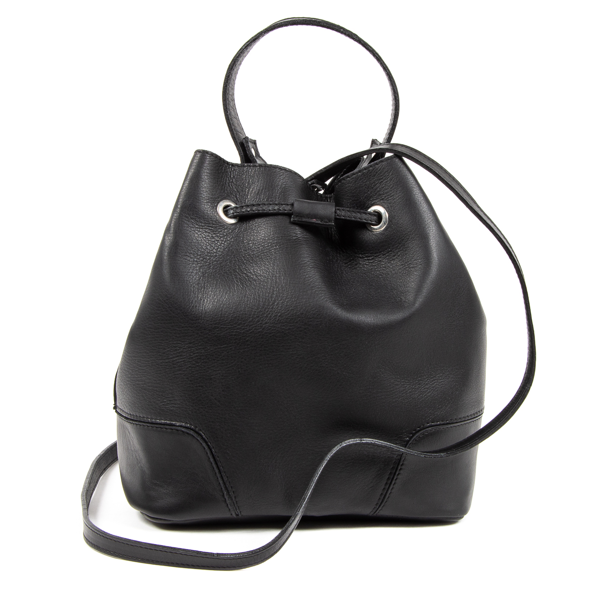 V 1969 Italia Borsa da donna nera HILTON