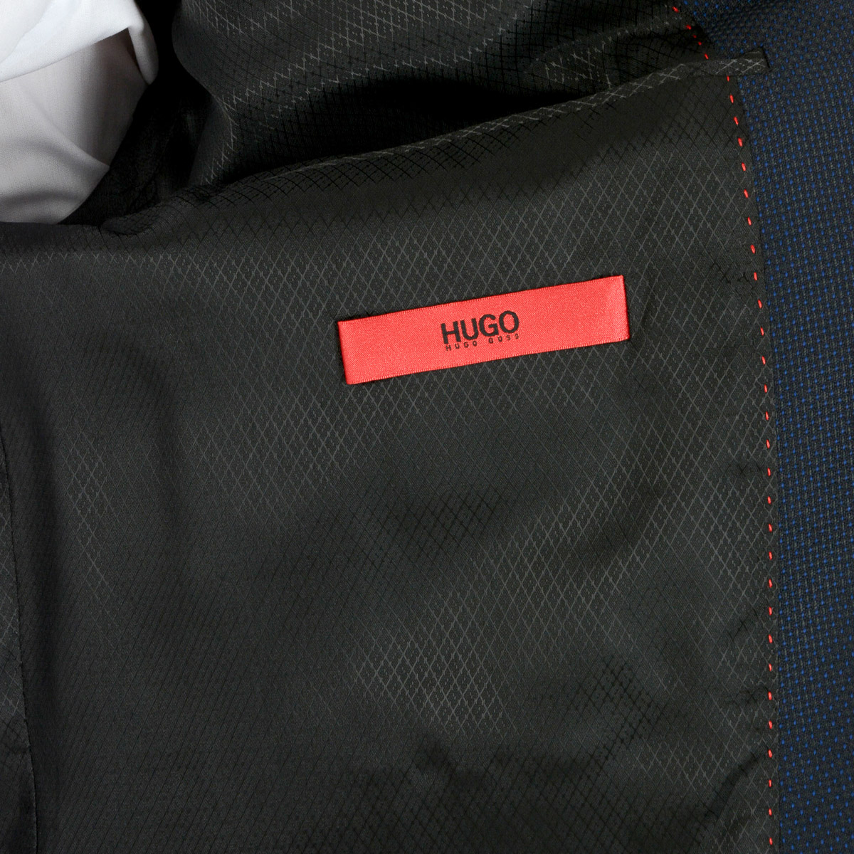 Giacca da uomo Hugo Boss a maniche lunghe blu scuro JET
