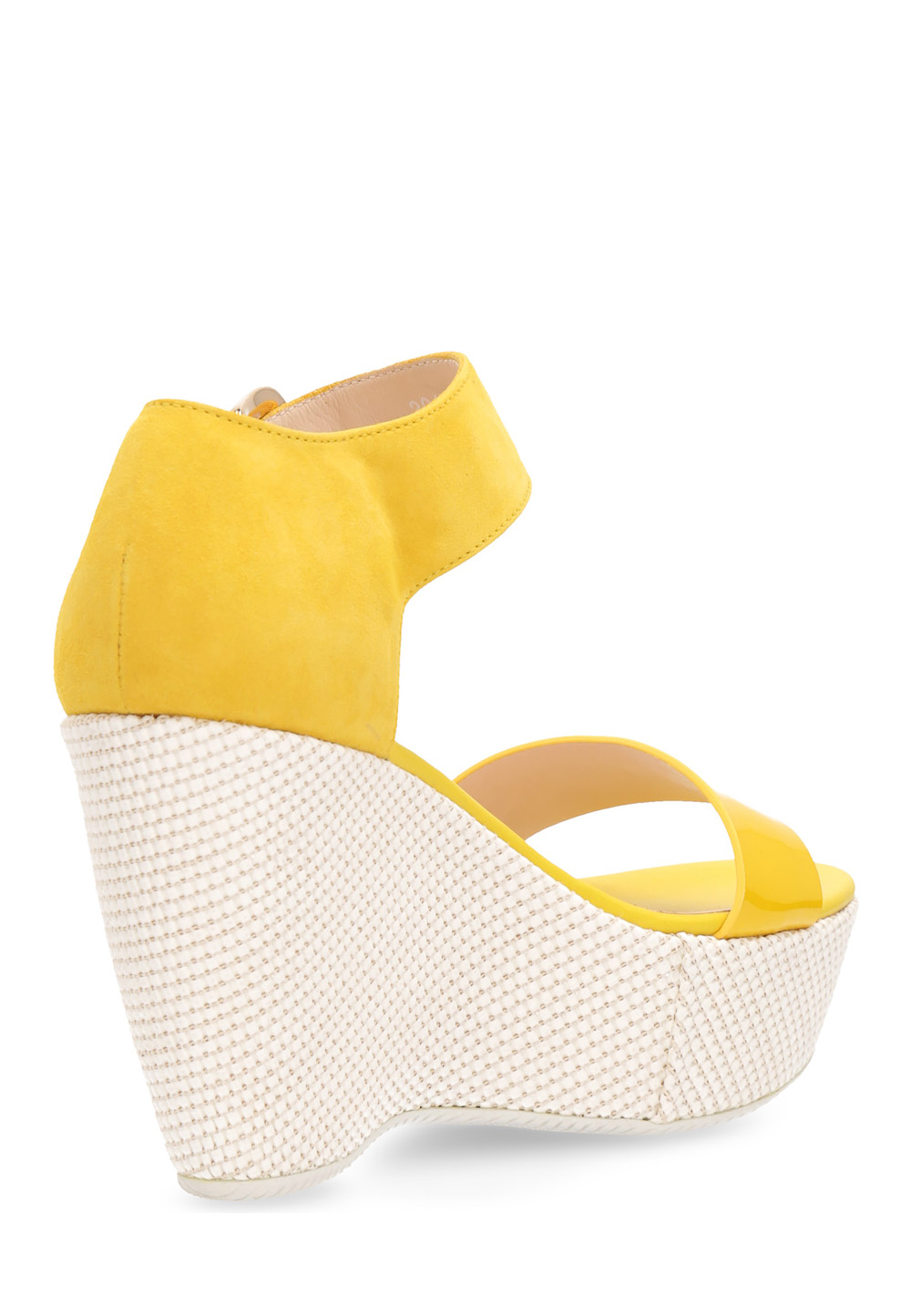 Hogan Sandalo con zeppa da donna giallo HXW2000H7900NNG013
