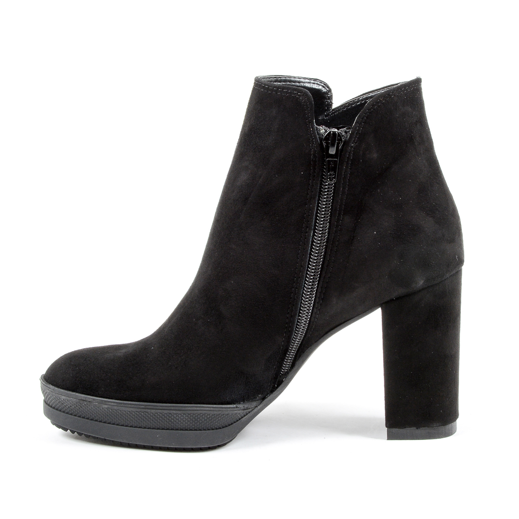 Stivaletti con tacco da donna Andrew Charles neri SHERYL