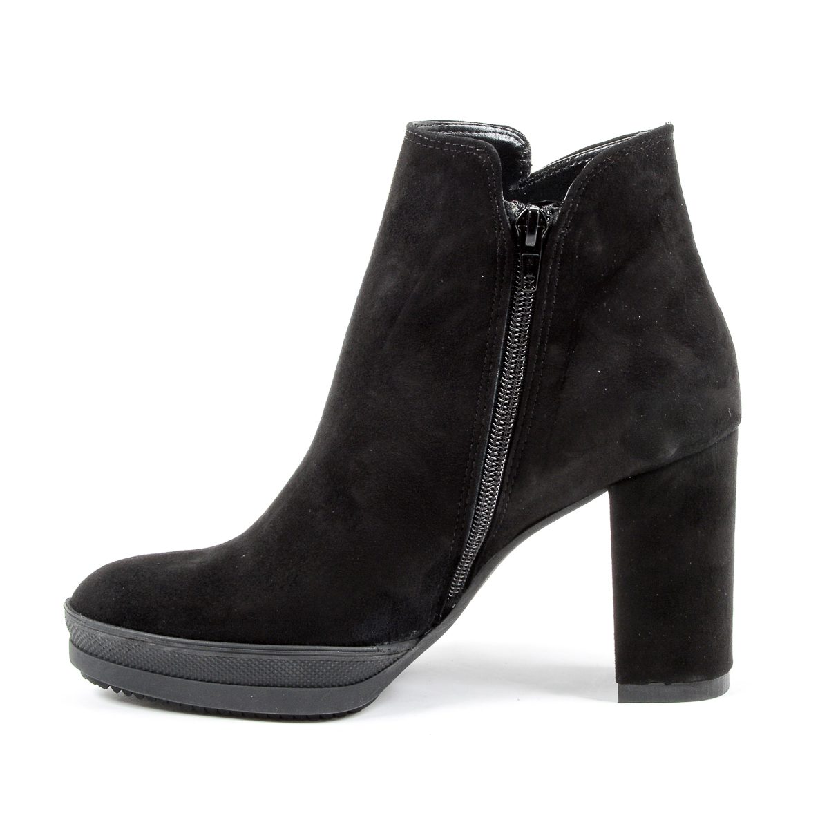 Stivaletti con tacco da donna Andrew Charles neri SHERYL