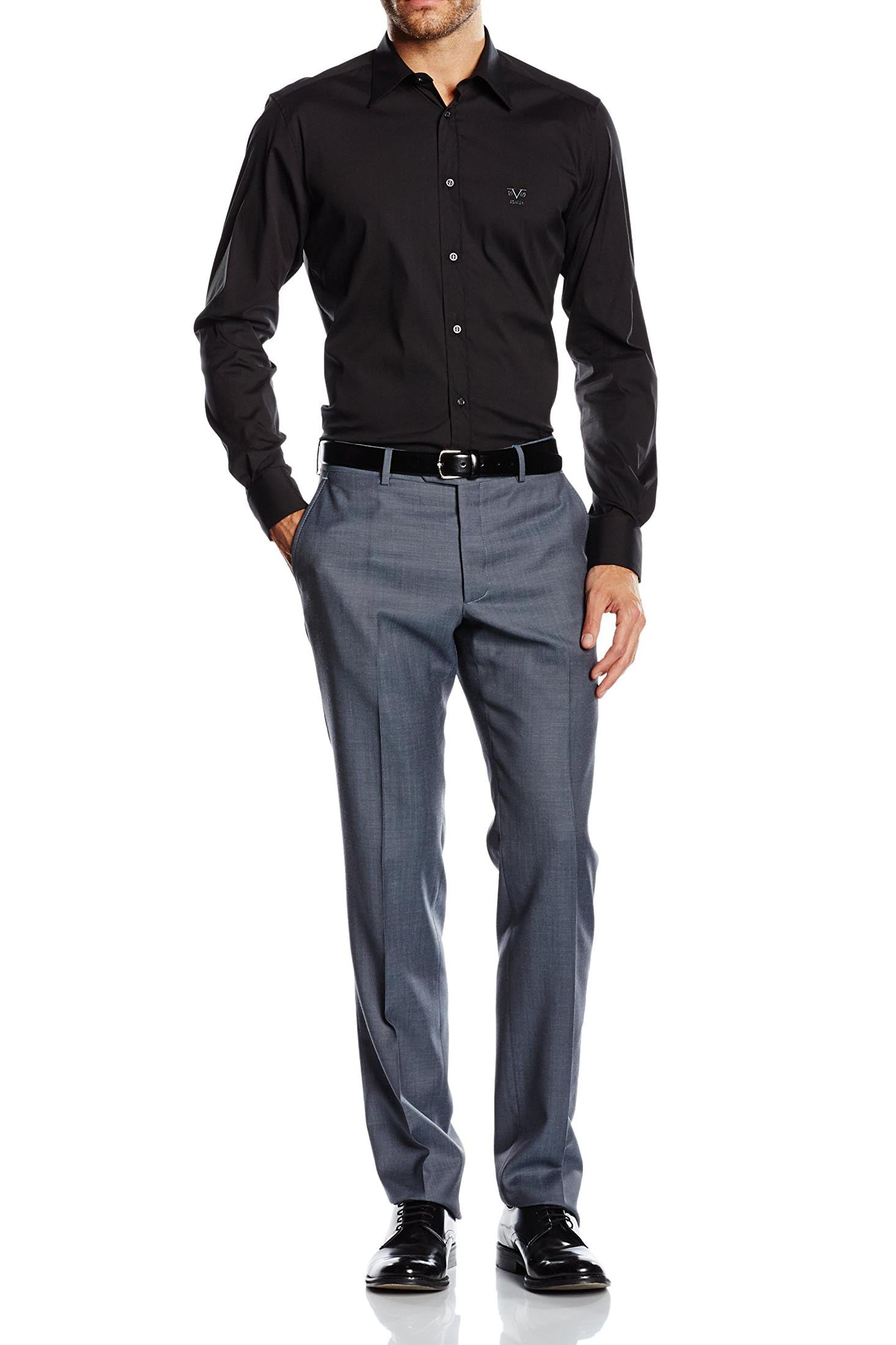 Camicia da uomo V 1969 Italia Modern Classic Neck Shirt MCC05