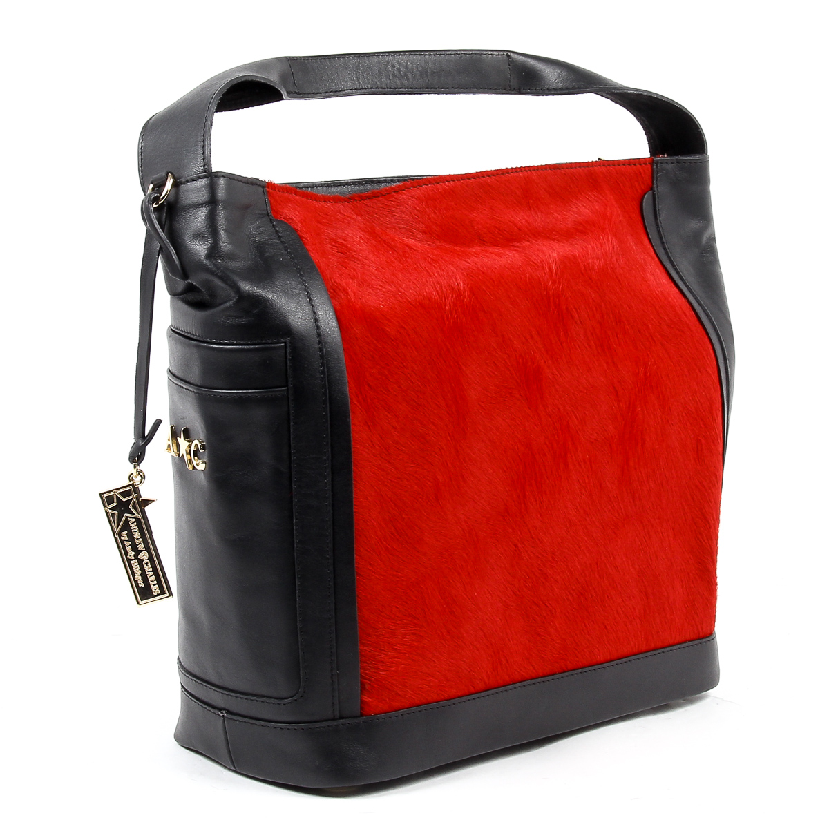 Borsa a mano da donna Andrew Charles nera ROXANE