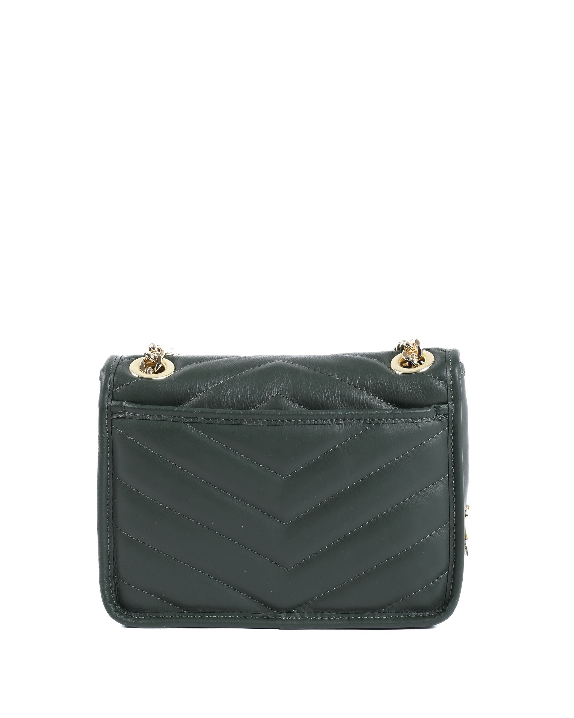 Borsa a mano da donna V Italia 10507 SAUVAGE VERDE SCURO