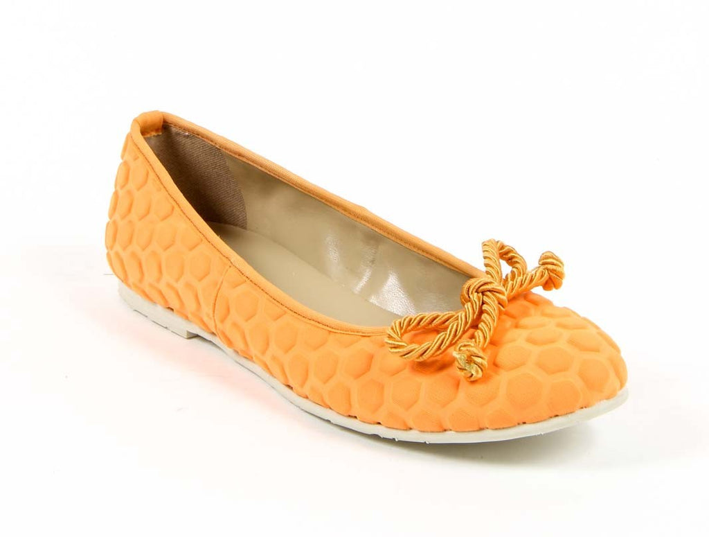V 1969 Italia Ballerina da donna E08 TESSUTO ARANCIONE