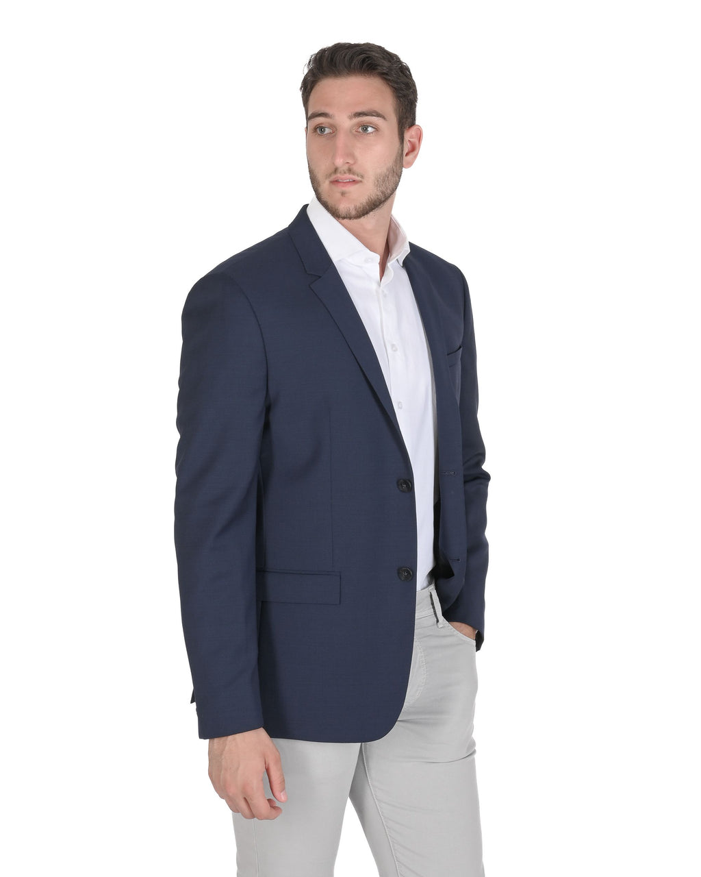 Calvin Klein Blazer da uomo blu K1IK101985478