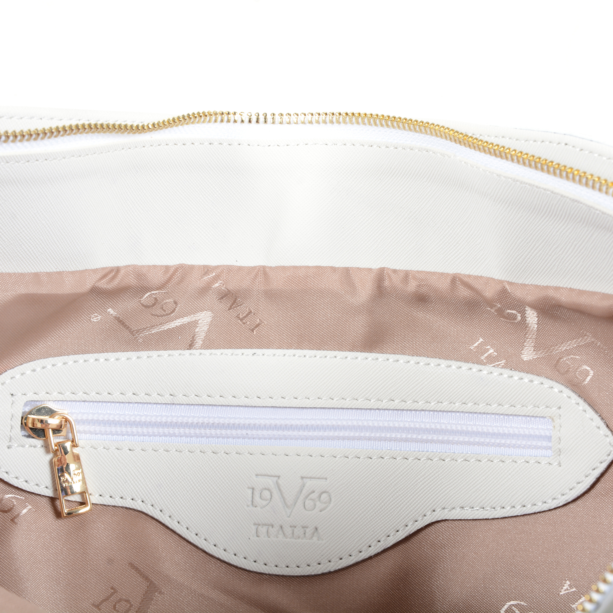 19V69 Italia Borsa da donna bianca 3604 BIANCO