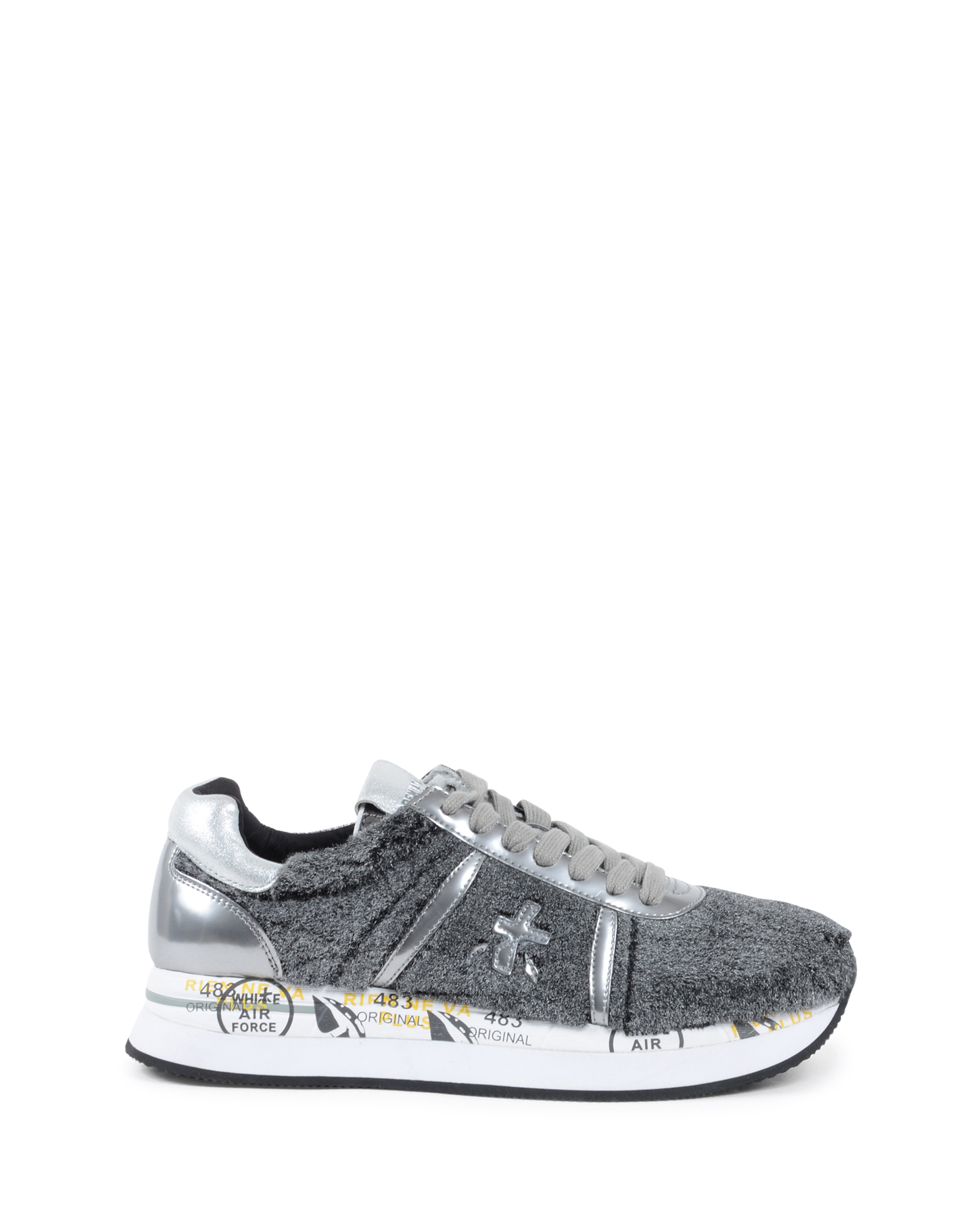 Premiata Sneaker Donna Grigia CONNY 2609