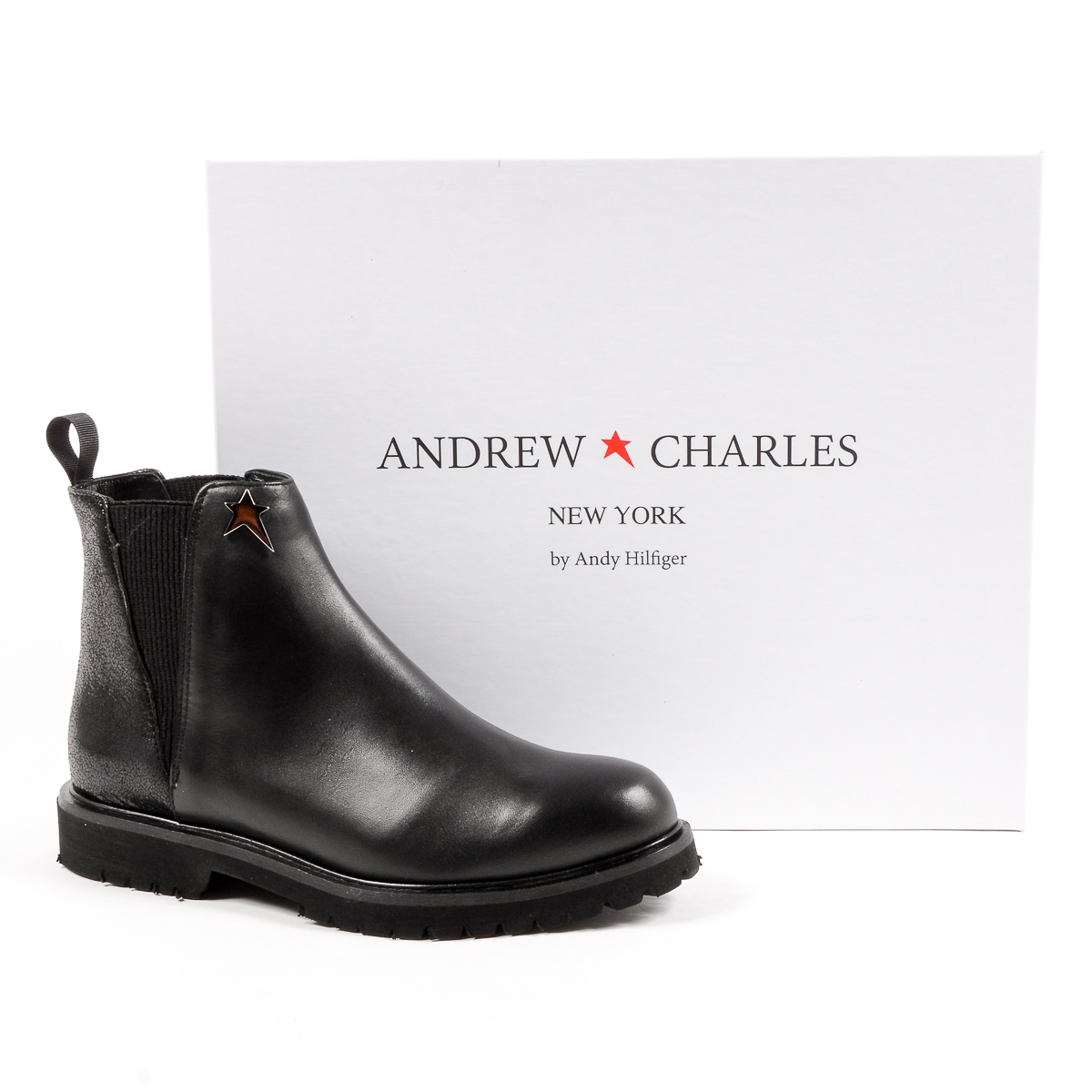 Stivaletti da donna Andrew Charles neri CHRISTINA