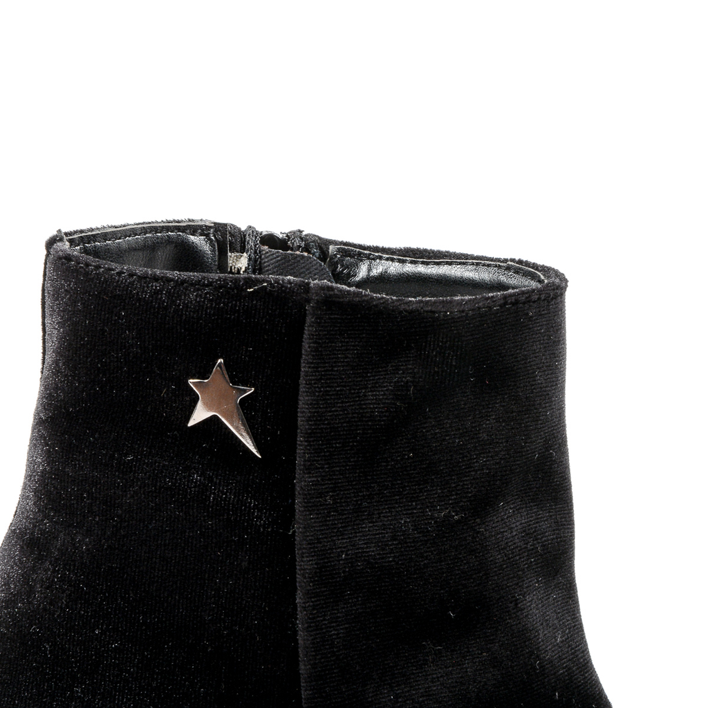 Stivaletti con tacco da donna Andrew Charles neri CHARLIZE