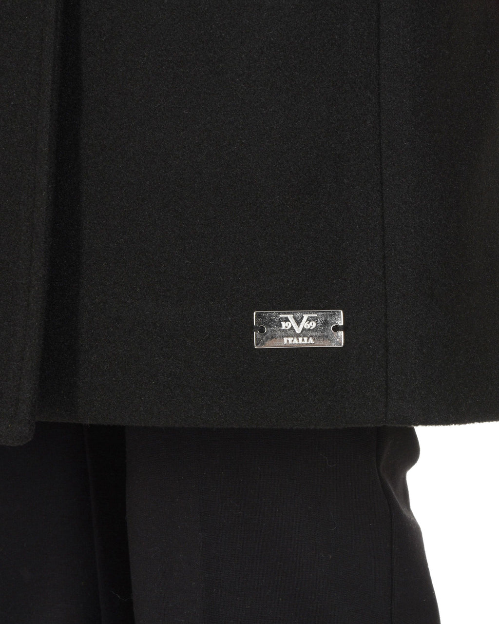 19V69 Italia Cappotto da donna nero ARMIE BLACK