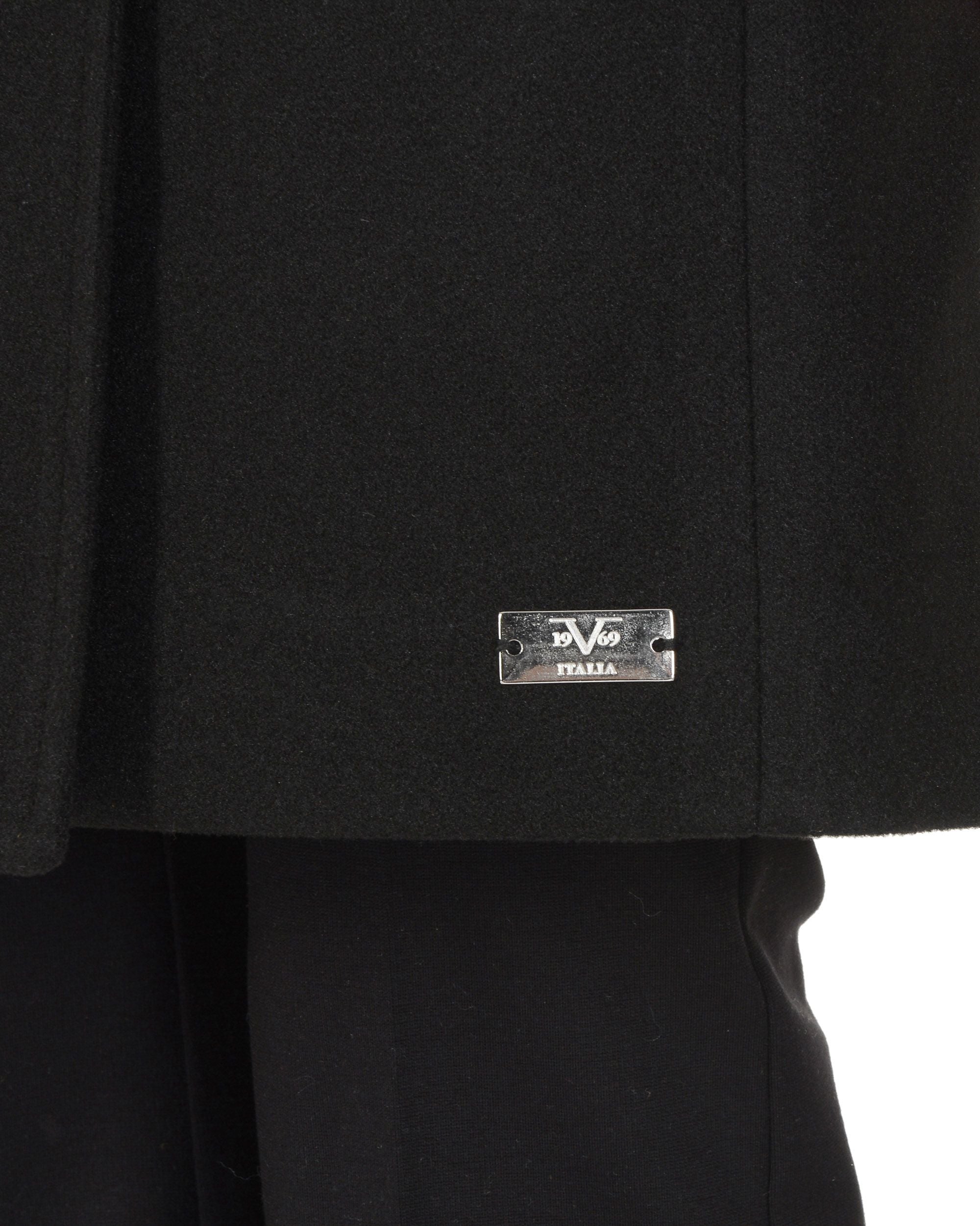 19V69 Italia Cappotto da donna nero ARMIE BLACK