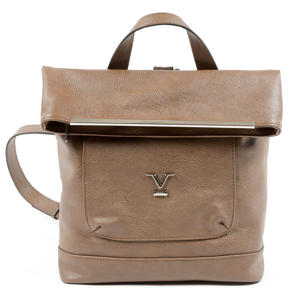 V 1969 Italia Borsa da donna Taupe STEFANY