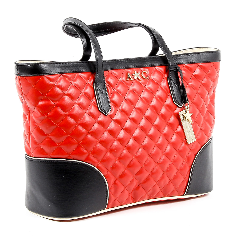 Borsa a mano da donna Andrew Charles rossa LILLI