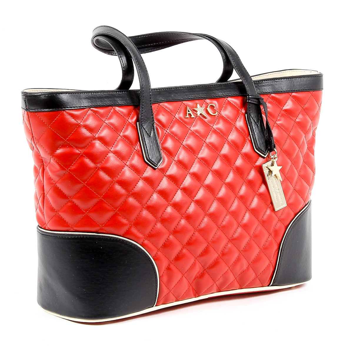 Borsa a mano da donna Andrew Charles rossa LILLI