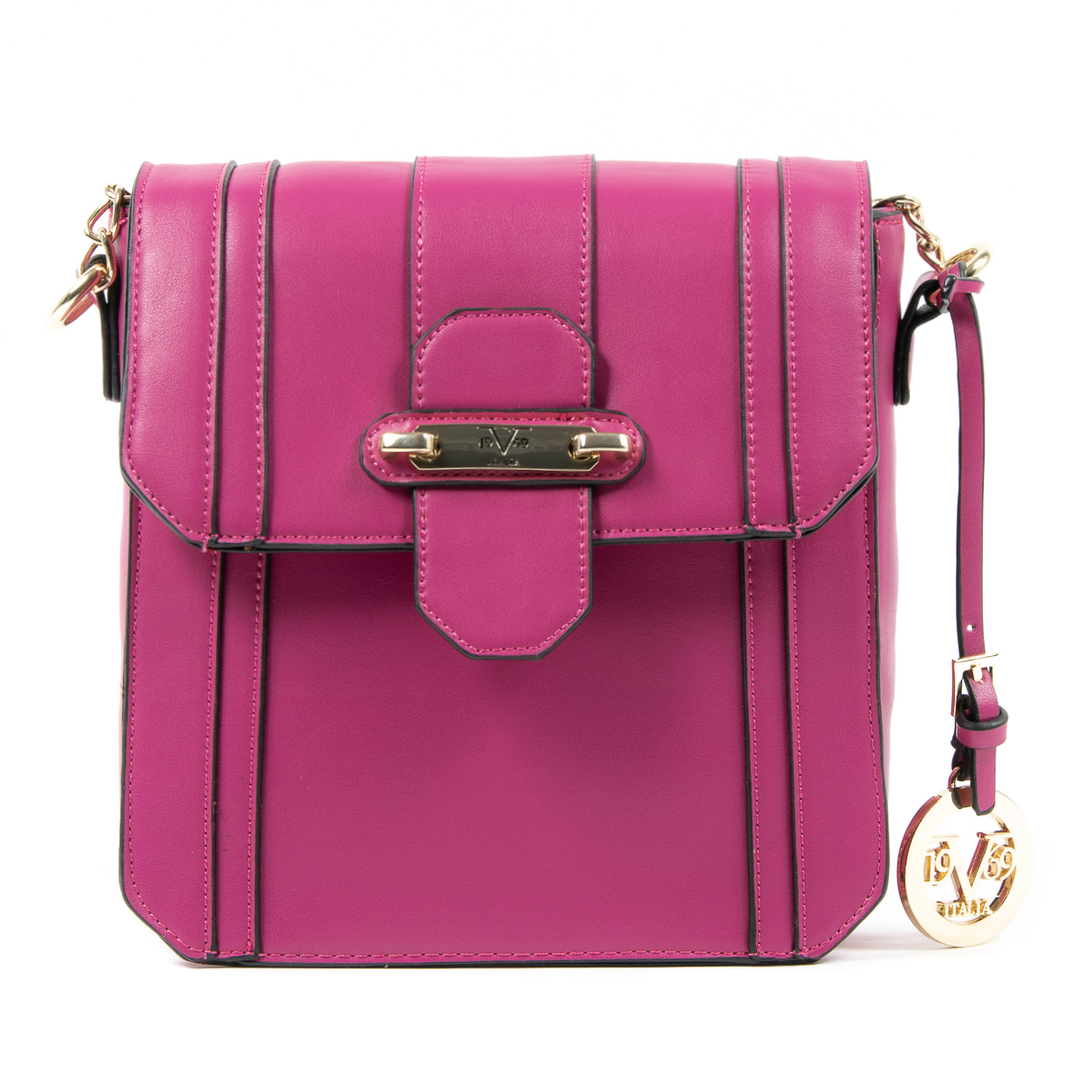 V 1969 Italia Borsa da donna Fuxia LINDA
