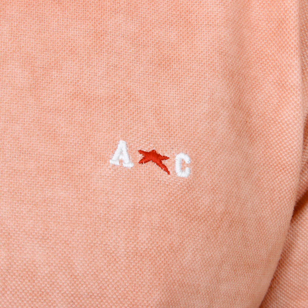 Andrew Charles Polo da uomo a maniche corte arancione SIMBA