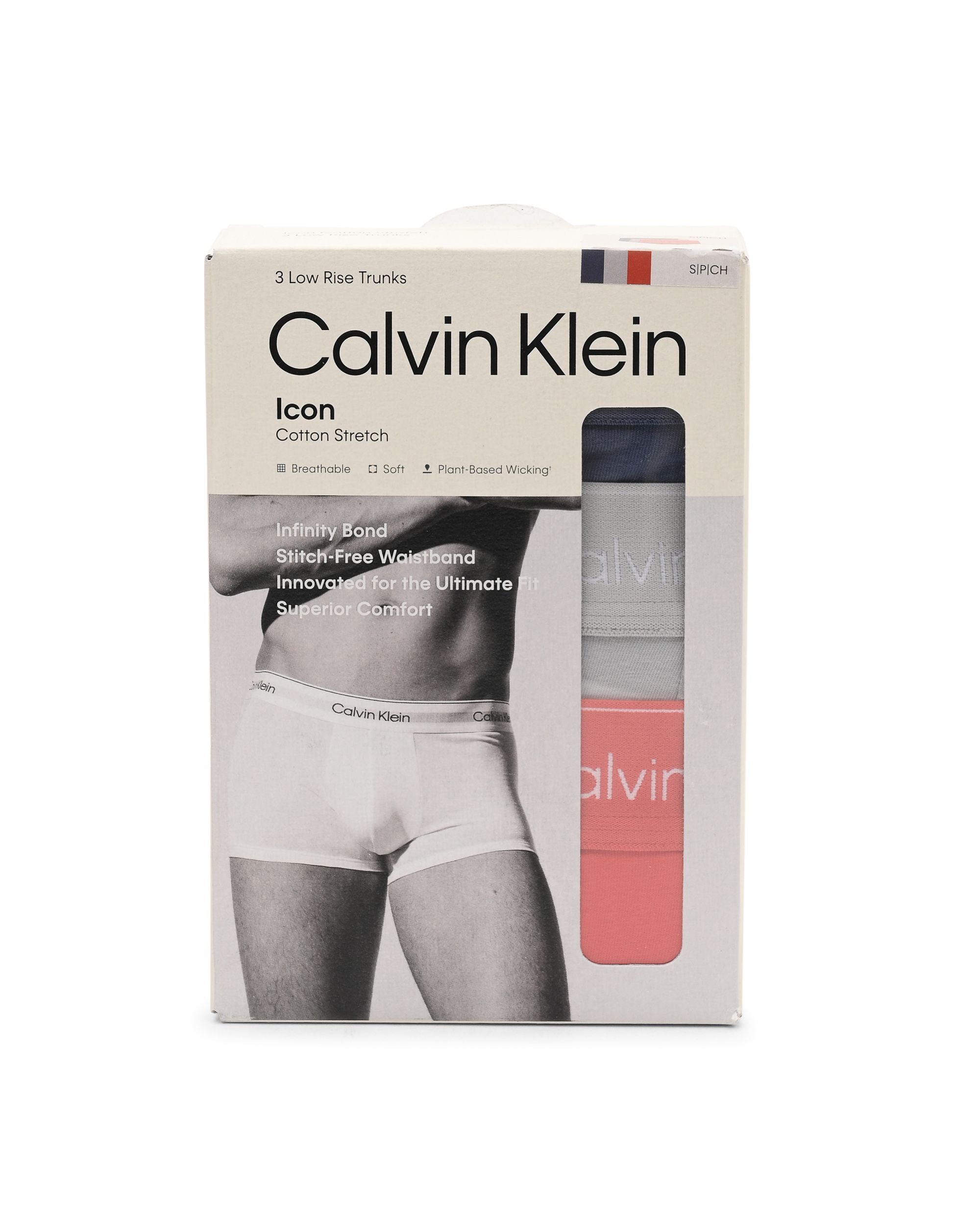 Calvin Klein Mens Low Rise Trunk LV00NB4389VQN