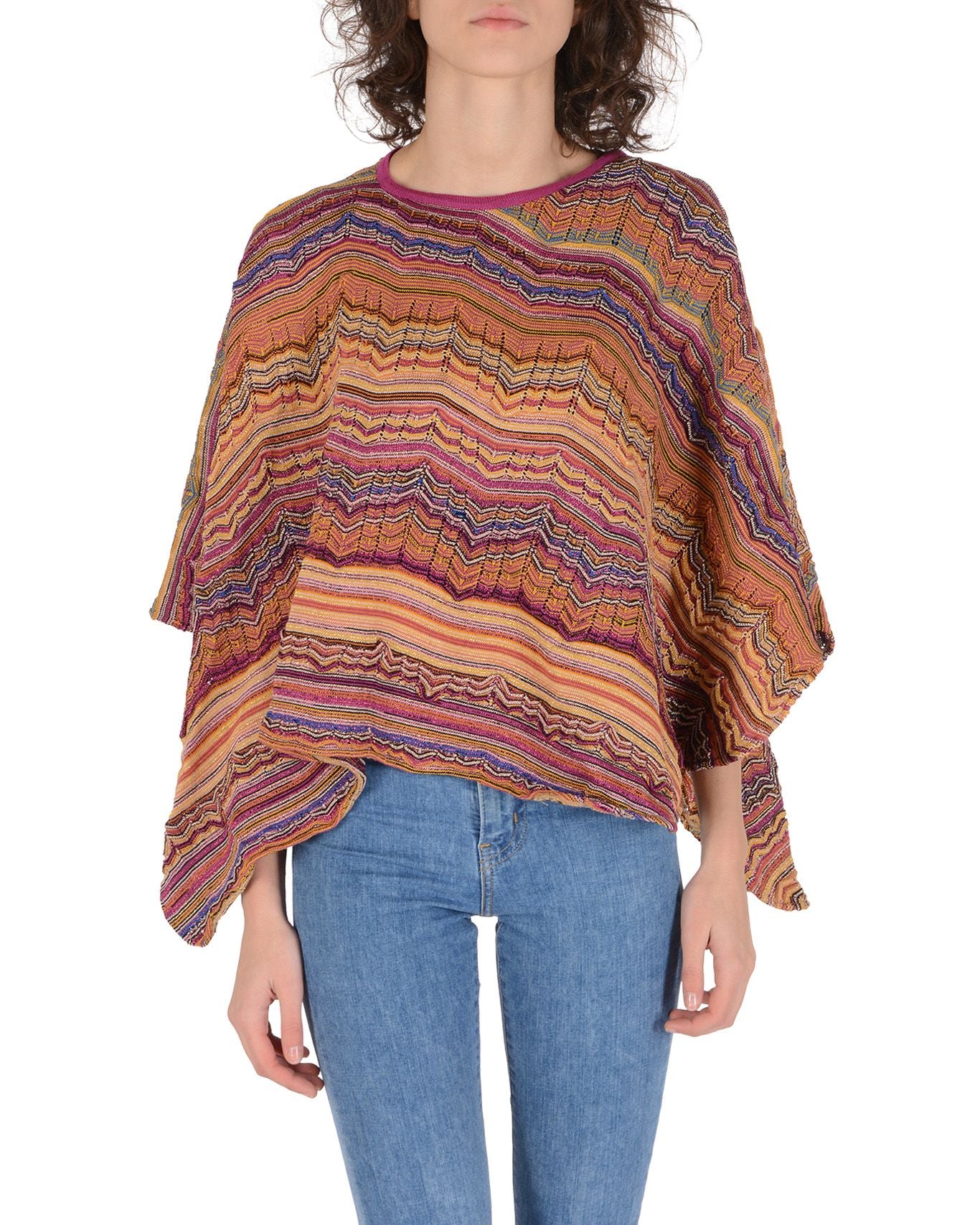 Missoni Donna Poncho Multicolore POI1WMD60990002