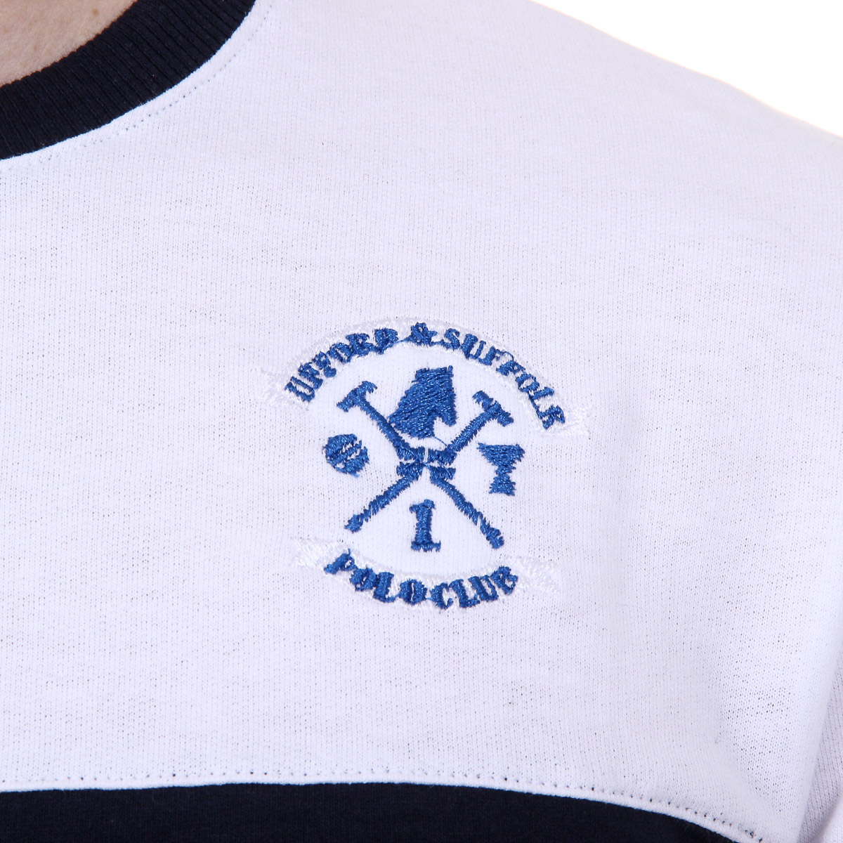 Maglione da uomo a maniche lunghe con scollo tondo Ufford & Suffolk Polo Club