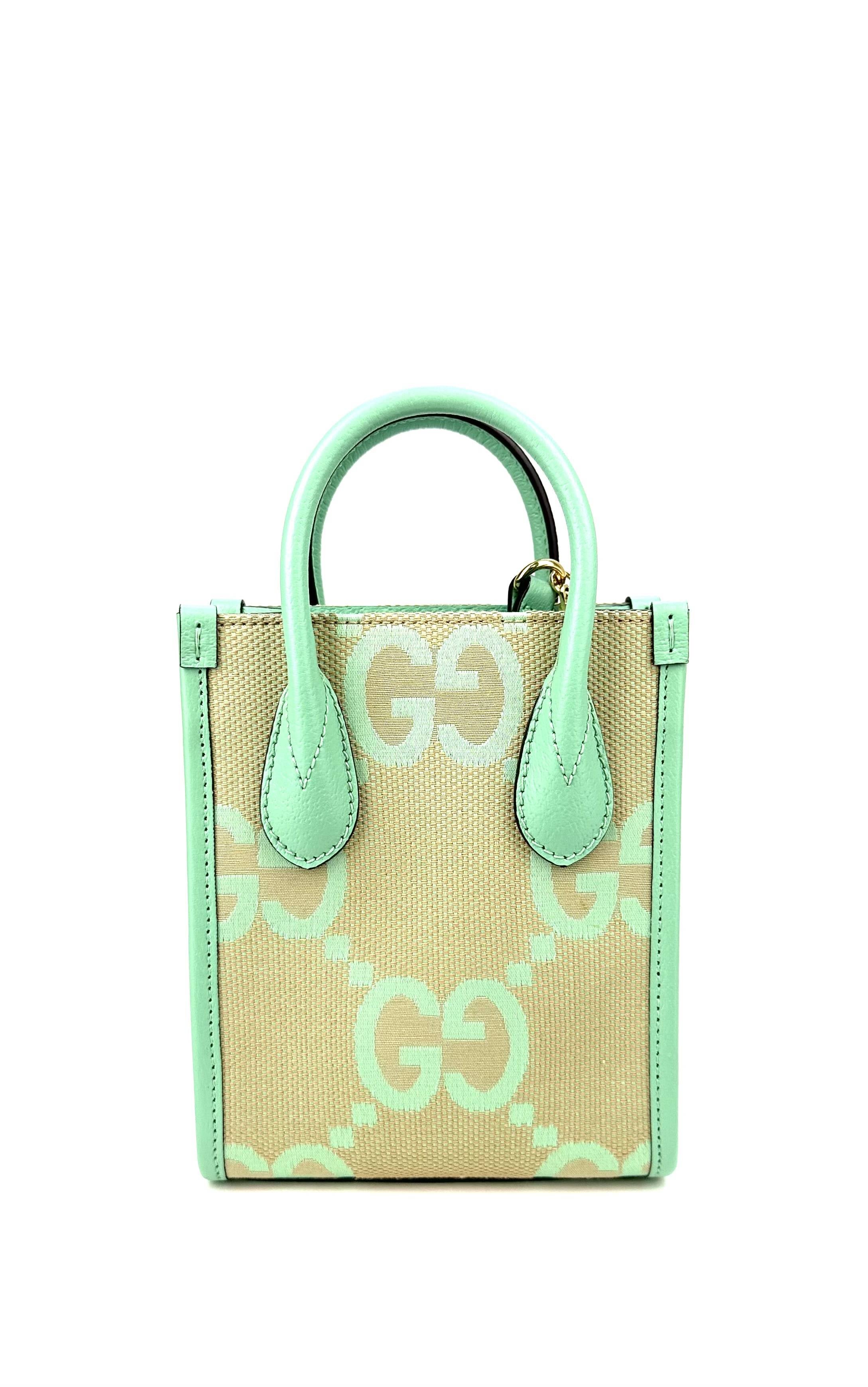 Gucci Womens Mini Tote 671623 FABGN 9895