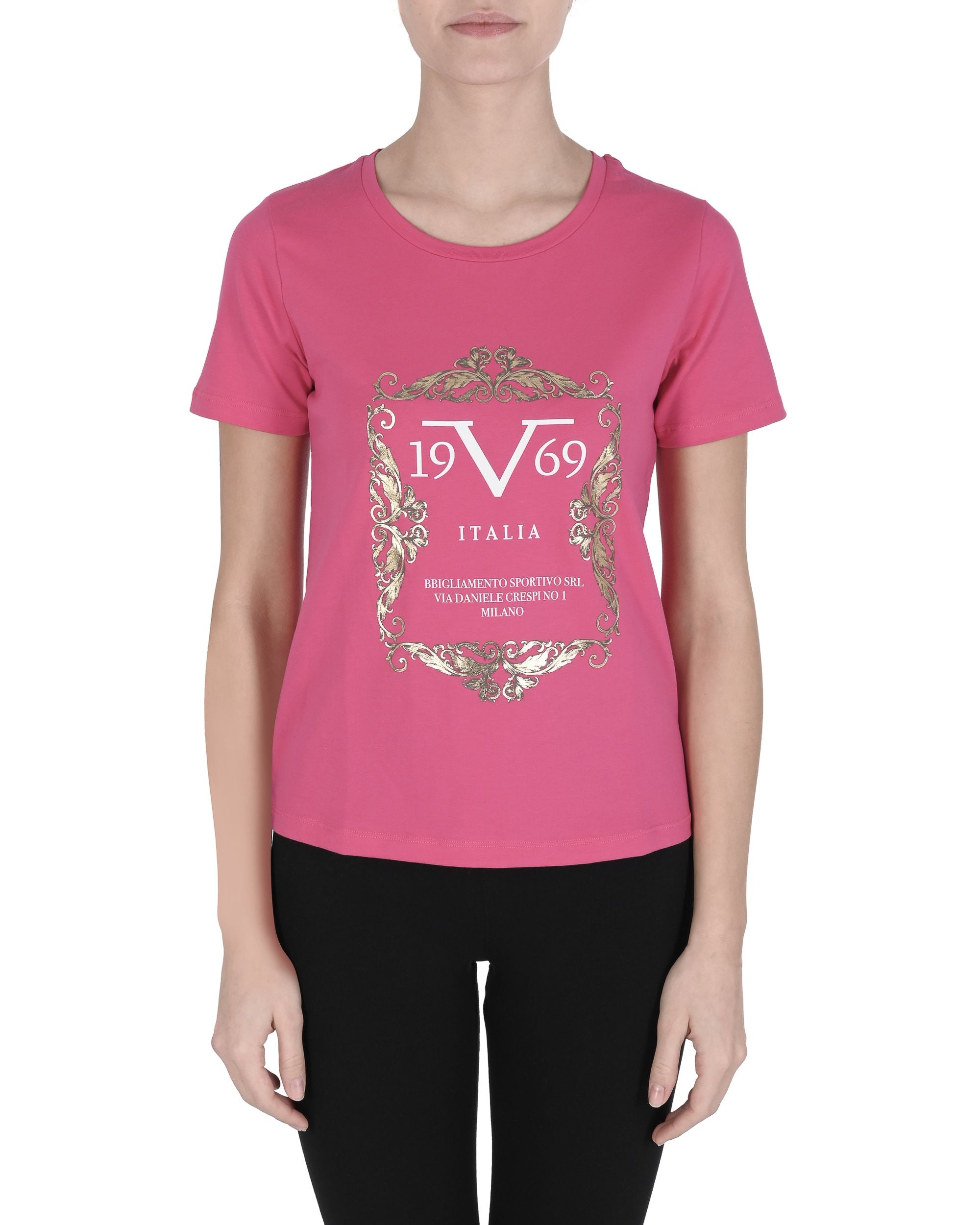 19V69 Italia T-Shirt Donna ALESSANDRA FUXIA